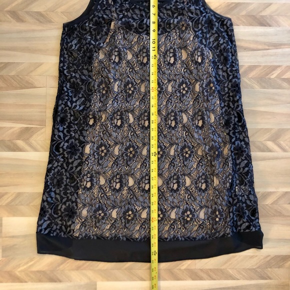 Simply Vera Wang blue lace dress - Picture 5 of 7